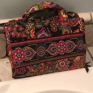 Vera Bradley PARISIAN PAISLEY Hanging Cosmetic Bag
